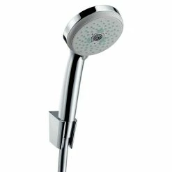 BAUHAUS Hansgrohe Croma 100 Brause-Set Multi Anzahl Strahlarten: 3, Durchmesser Handbrause: 10 Cm, Chrom, Länge Brauseschlauch: 160 Cm