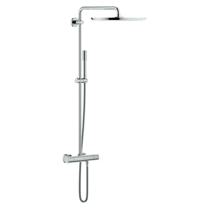BAUHAUS Grohe Duschsystem Rainshower 400 Mit Thermostatarmatur, Lochabstand: 101,3 Cm, Anzahl Strahlarten: 1 Stk., Chrom 3 BAUHAUS Grohe Duschsystem Rainshower 400 Mit Thermostatarmatur, Lochabstand: 101,3 Cm, Anzahl Strahlarten: 1 Stk., Chrom
