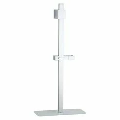 BAUHAUS Camargue Brausestange Umbal Höhe: 65 Cm, Lochabstand: Variabel, Mit Ablage, Chrom