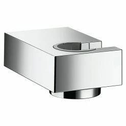 BAUHAUS Hansgrohe Brausehalter Porter E Metall, Chrom