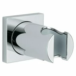 BAUHAUS Grohe Rainshower Brausehalter Eckig, Kunststoff, Chrom