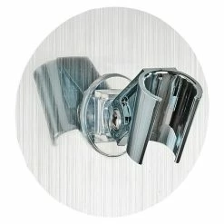 BAUHAUS Wenko Brausehalter Static-Loc® Osimo Kunststoff, Silber