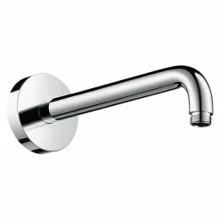 BAUHAUS Hansgrohe Brausearm Länge: 24,1 Cm, Chrom, Glänzend