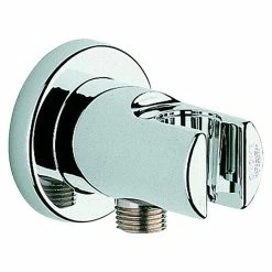 BAUHAUS Grohe Brauseanschluss Relexa Mit Brausehalter, ½″, Gold/Chrom