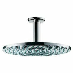 BAUHAUS Hansgrohe Kopfbrausen-Set Raindance S 240 Durchmesser: 24 Cm, 18 L/min Bei 3 Bar, Deckenmontage, Chrom