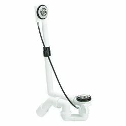 BAUHAUS Viega Multiplex Ab- & Überlaufgarnitur Kunststoff, Verchromt, Geeignet Für: Badewannen