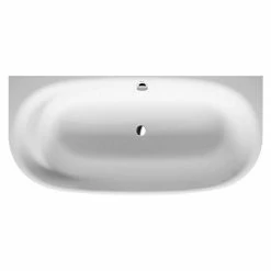 BAUHAUS Duravit Cape Cod Badewanne 190 X 90 Cm, Vorwand, Mineralguss, Weiß