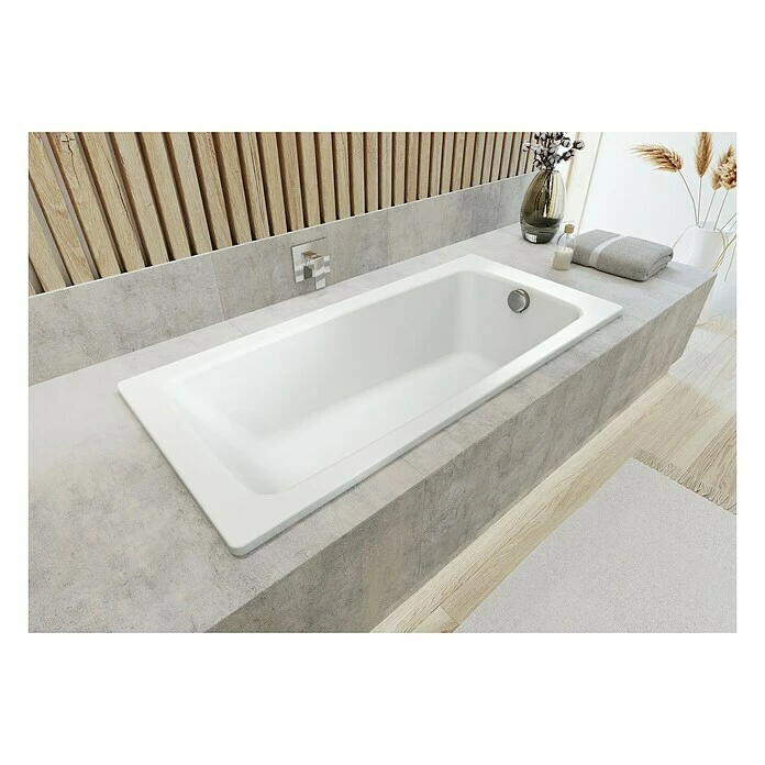 BAUHAUS Kaldewei Badewanne Cayono 170 X 75 Cm, Stahl-Email, Alpinweiß 4 BAUHAUS Kaldewei Badewanne Cayono 170 X 75 Cm, Stahl-Email, Alpinweiß – Bild 2