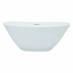 BAUHAUS Camargue Freistehende Badewanne Phoenix 168 X 86 Cm, Weiß, Sanitäracryl