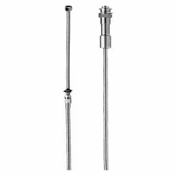 BAUHAUS Hansa Brausehalter Zur Wannenrandmontage Metall, Chrom