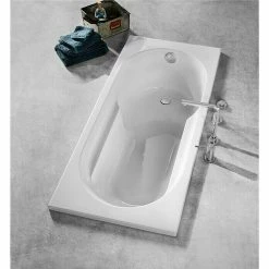 BAUHAUS Camargue Brasilia Badewanne 170 X 75 Cm, Weiß, 168 L -Sanitärinstallation Verkaufsladen 12 1508