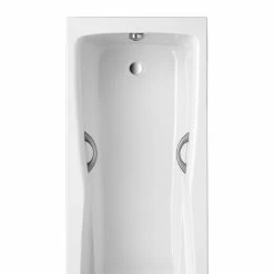 BAUHAUS Ottofond Wannengriff Passend Für: Ottofond Badewanne Santos, Silber -Sanitärinstallation Verkaufsladen 12 1524