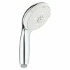 BAUHAUS Grohe Tempesta 100 Handbrause Anzahl Funktionen: 4, 9,5 L/min Bei 3 Bar, Chrom -Sanitärinstallation Verkaufsladen 12 153