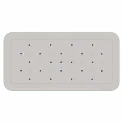 BAUHAUS Diaqua Badewanneneinlage Smoothie 71 X 35 Cm, PVC, Grau