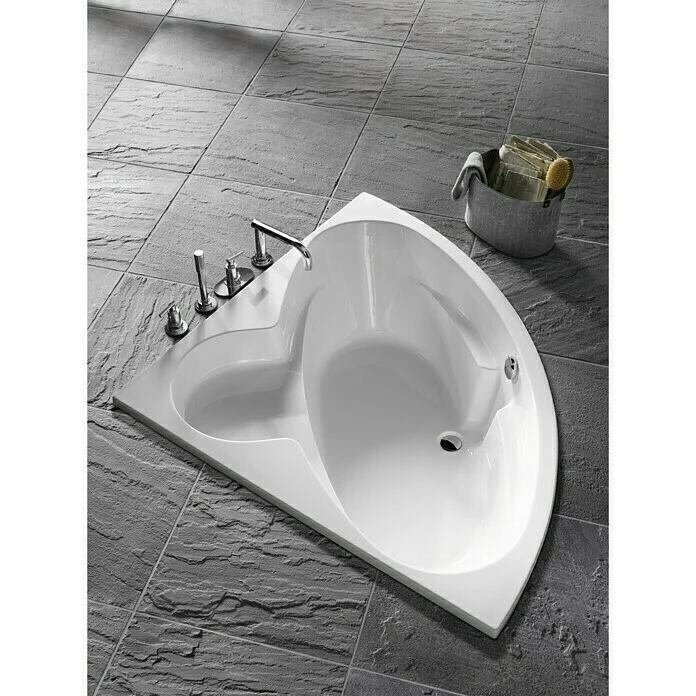 BAUHAUS Camargue Nimes Eckbadewanne L X B: 150 X 150 Cm, 238 L, Sanitäracryl 5 BAUHAUS Camargue Nimes Eckbadewanne L X B: 150 X 150 Cm, 238 L, Sanitäracryl – Bild 3