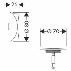 BAUHAUS Hansgrohe Ausstattungs-Set Exafill S 2 -tlg., Verchromt 7 BAUHAUS Hansgrohe Ausstattungs-Set Exafill S 2 -tlg., Verchromt -Sanitärinstallation Verkaufsladen 12 1564