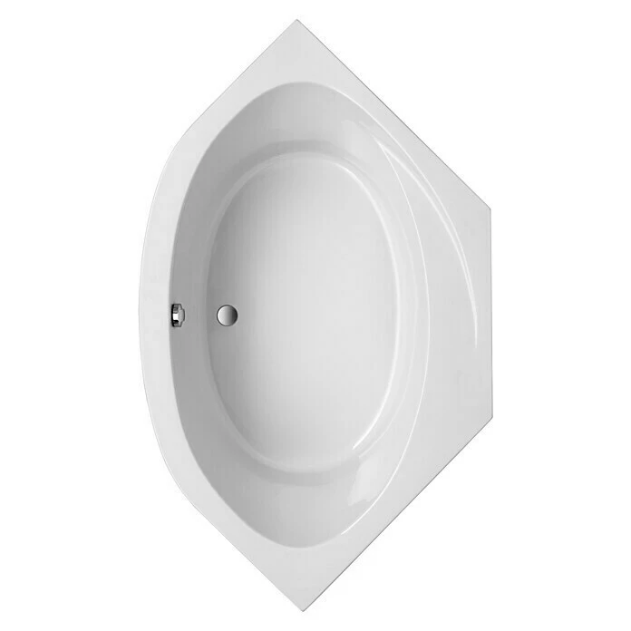 BAUHAUS Ottofond Eckbadewanne Almeria 150 X 150 Cm, Sanitäracryl, Weiß 4 BAUHAUS Ottofond Eckbadewanne Almeria 150 X 150 Cm, Sanitäracryl, Weiß – Bild 2