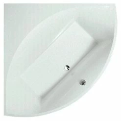 BAUHAUS Villeroy & Boch Eckbadewanne Squaro 145 X 145 Cm, 240 L, Quaryl, Weiß