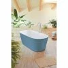 BAUHAUS Camargue Freistehende Badewanne Torino L X B: 170 X 80 Cm, 268 L, Sanitäracryl, Blau/Weiß 2 BAUHAUS Camargue Freistehende Badewanne Torino L X B: 170 X 80 Cm, 268 L, Sanitäracryl, Blau/Weiß -Sanitärinstallation Verkaufsladen 12 1602