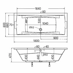 BAUHAUS Ottofond Badewanne Santos Duo 180 X 80 Cm, Sanitäracryl, Weiß 8 BAUHAUS Ottofond Badewanne Santos Duo 180 X 80 Cm, Sanitäracryl, Weiß -Sanitärinstallation Verkaufsladen 12 1627