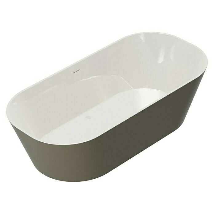 BAUHAUS Camargue Freistehende Badewanne Torino L X B: 170 X 80 Cm, 268 L, Sanitäracryl, Beige/Weiß 7 BAUHAUS Camargue Freistehende Badewanne Torino L X B: 170 X 80 Cm, 268 L, Sanitäracryl, Beige/Weiß – Bild 5