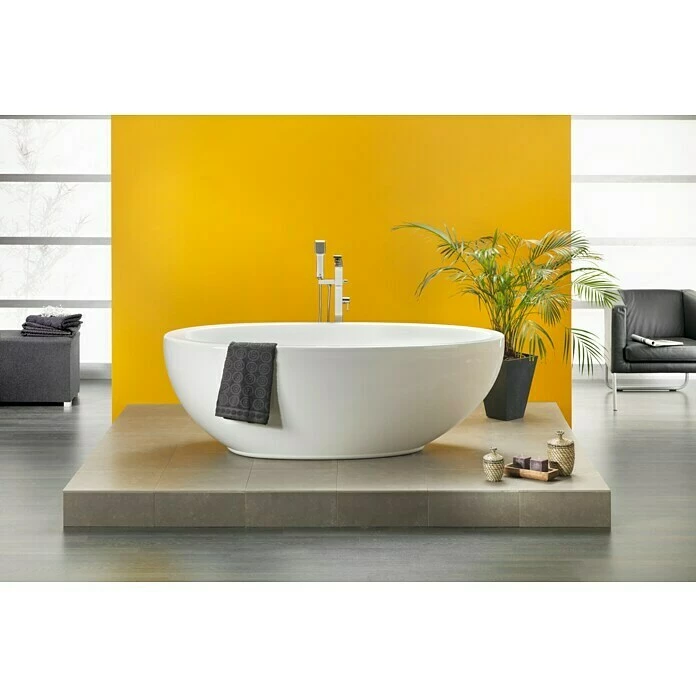 BAUHAUS Ottofond Freistehende Badewanne Crystal 185 X 95 Cm, Sanitäracryl, Weiß 3 BAUHAUS Ottofond Freistehende Badewanne Crystal 185 X 95 Cm, Sanitäracryl, Weiß