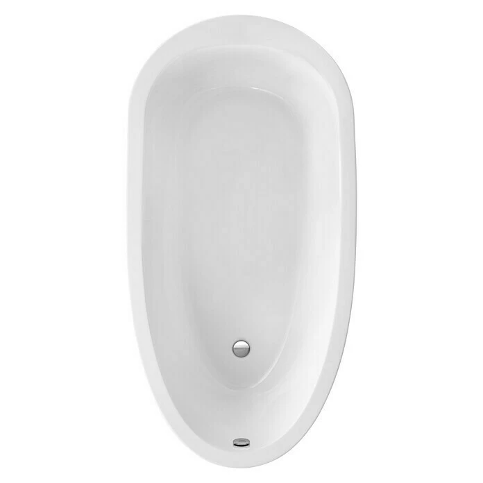 BAUHAUS Ottofond Freistehende Badewanne Crystal 185 X 95 Cm, Sanitäracryl, Weiß 4 BAUHAUS Ottofond Freistehende Badewanne Crystal 185 X 95 Cm, Sanitäracryl, Weiß – Bild 2
