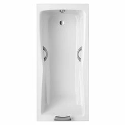 BAUHAUS Ottofond Badewanne Santos 170 X 75 Cm, Sanitäracryl, Weiß -Sanitärinstallation Verkaufsladen 12 1775