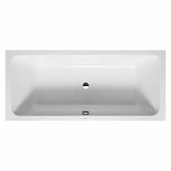 BAUHAUS Duravit D-Code Badewanne 180 X 80 Cm, Ablauf: Mittig, Sanitäracryl, Weiß