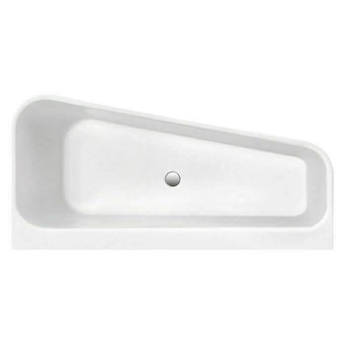 BAUHAUS Ottofond Badewanne Debby 155 X 75 Cm, Linksseitig, Mit Ab- & Überlaufgarnitur, Sanitäracryl, Weiß 3 BAUHAUS Ottofond Badewanne Debby 155 X 75 Cm, Linksseitig, Mit Ab- & Überlaufgarnitur, Sanitäracryl, Weiß