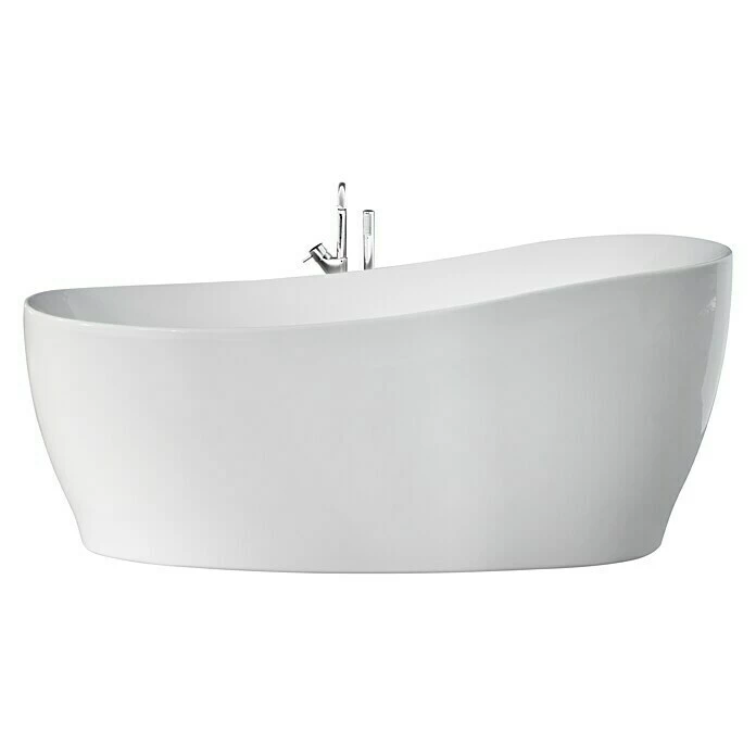 BAUHAUS Ottofond Freistehende Badewanne Domani 180 X 85 Cm, Sanitäracryl, Weiß 4 BAUHAUS Ottofond Freistehende Badewanne Domani 180 X 85 Cm, Sanitäracryl, Weiß – Bild 2