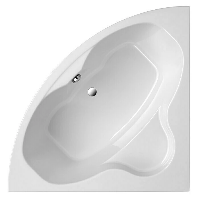 BAUHAUS Ottofond Eckbadewanne Odessa 147,5 X 147,5 Cm, Sanitäracryl, Weiß 4 BAUHAUS Ottofond Eckbadewanne Odessa 147,5 X 147,5 Cm, Sanitäracryl, Weiß – Bild 2