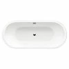 BAUHAUS Kaldewei Badewanne Classic Duo Oval 111 180 X 80 Cm, Stahl-Email, Alpinweiß
