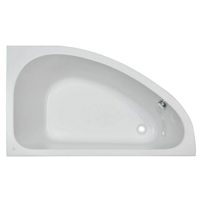 BAUHAUS Camargue Eckbadewanne Houston L X B: 160 X 95 Cm, Linksseitig, Sanitäracryl, Weiß 3 BAUHAUS Camargue Eckbadewanne Houston L X B: 160 X 95 Cm, Linksseitig, Sanitäracryl, Weiß