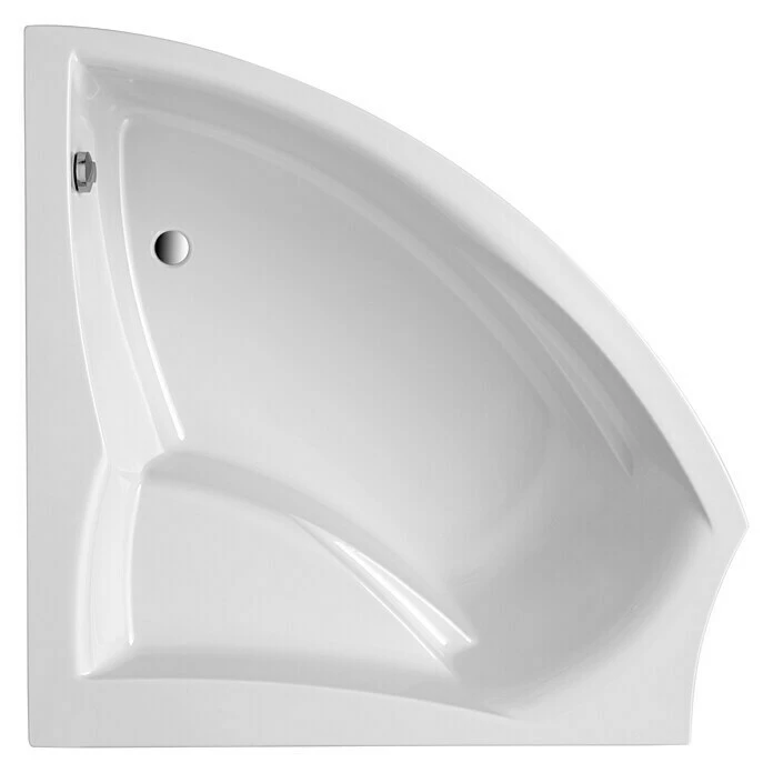 BAUHAUS Ottofond Eckbadewanne Santorin Linksseitig, 150 X 150 Cm, Sanitäracryl, Weiß 4 BAUHAUS Ottofond Eckbadewanne Santorin Linksseitig, 150 X 150 Cm, Sanitäracryl, Weiß – Bild 2