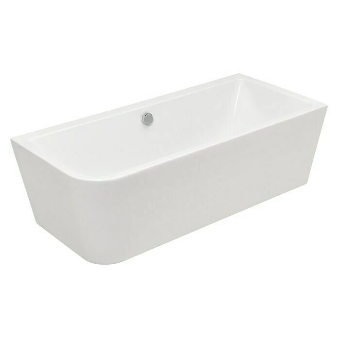 BAUHAUS Camargue Freistehende Badewanne Buena Vista 180 X 80 Cm, Rechtsseitig, Sanitäracryl, Weiß 3 BAUHAUS Camargue Freistehende Badewanne Buena Vista 180 X 80 Cm, Rechtsseitig, Sanitäracryl, Weiß
