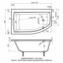 BAUHAUS Ottofond Badewanne Juno B Linksseitig, 160 X 98/63 X 45 Cm, Sanitäracryl, Weiß 7 BAUHAUS Ottofond Badewanne Juno B Linksseitig, 160 X 98/63 X 45 Cm, Sanitäracryl, Weiß -Sanitärinstallation Verkaufsladen 12 1966