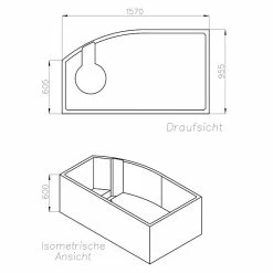 BAUHAUS Ottofond Wannenträger Juno B Passend Für: Badewanne Juno B 160 X 98 Cm -Sanitärinstallation Verkaufsladen 12 1973
