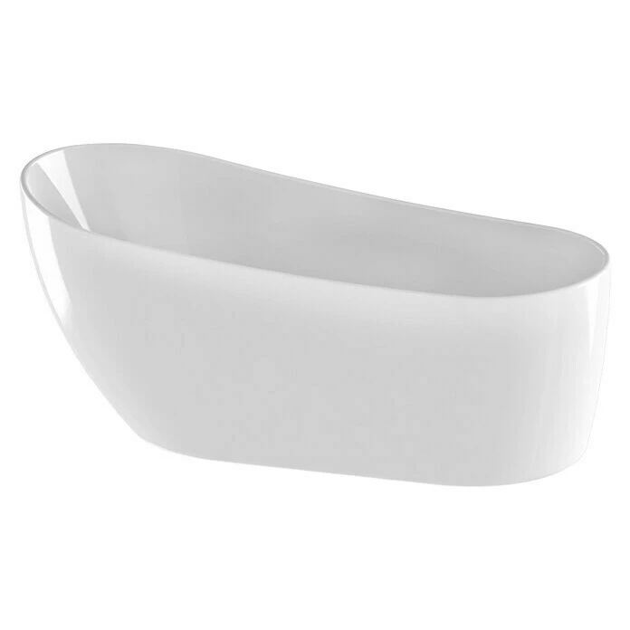BAUHAUS Camargue Freistehende Badewanne Dalia L X B: 180 X 80 Cm, Sanitäracryl, Weiß 3 BAUHAUS Camargue Freistehende Badewanne Dalia L X B: 180 X 80 Cm, Sanitäracryl, Weiß