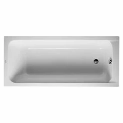 BAUHAUS Duravit D-Code Badewanne 160 X 70 Cm, Ablauf: Fußende, Sanitäracryl, Weiß