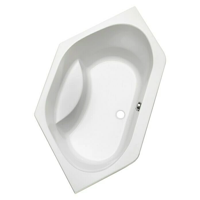 BAUHAUS Ottofond Eckbadewanne Tallinn 130 X 130 Cm, Sanitäracryl, Weiß 4 BAUHAUS Ottofond Eckbadewanne Tallinn 130 X 130 Cm, Sanitäracryl, Weiß – Bild 2