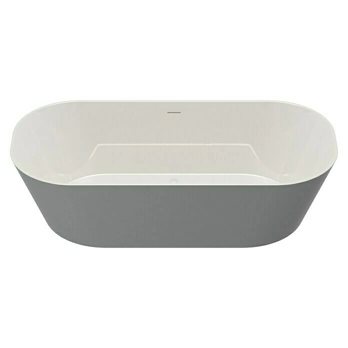 BAUHAUS Camargue Freistehende Badewanne Torino L X B: 170 X 80 Cm, 268 L, Sanitäracryl, Aluminium/Weiß 4 BAUHAUS Camargue Freistehende Badewanne Torino L X B: 170 X 80 Cm, 268 L, Sanitäracryl, Aluminium/Weiß – Bild 2