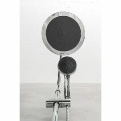 BAUHAUS Mixomat Duschsystem Dallas Mit Umsteller, Lochabstand: 67 Cm, Anzahl Strahlarten: 5 Stk., Chrom/Anthrazit -Sanitärinstallation Verkaufsladen 12 209