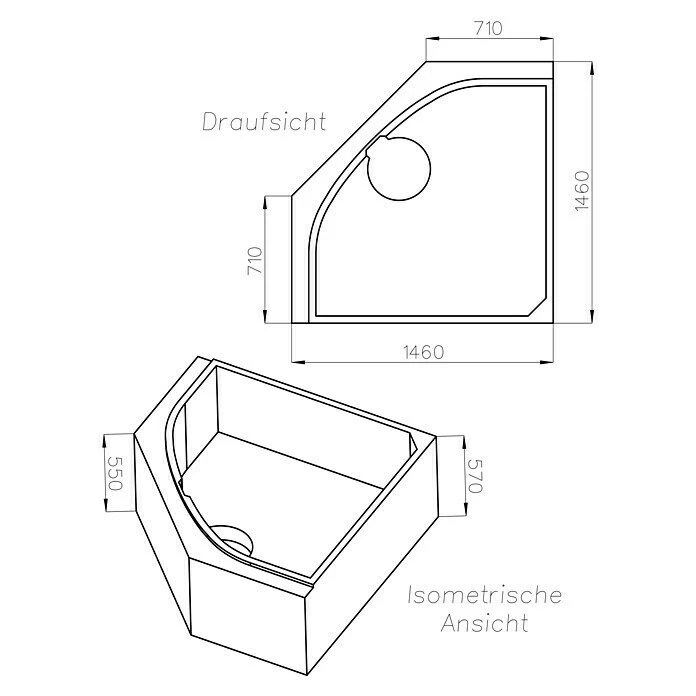 BAUHAUS Ottofond Badewannenträger Sydney Passend Für: Ottofond Eckbadewanne Sydney 140 X 140 Cm 4 BAUHAUS Ottofond Badewannenträger Sydney Passend Für: Ottofond Eckbadewanne Sydney 140 X 140 Cm – Bild 2