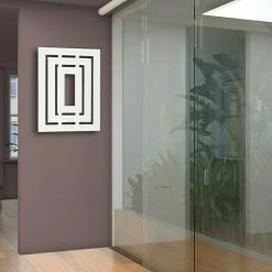 BAUHAUS Designheizkörper Insight 1 60 X 80 Cm, 612 W Bei 75/65/20 °C, Weiß