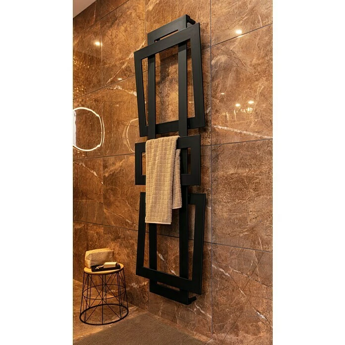 BAUHAUS Designheizkörper Art II 60 X 180 Cm, 1.019 W Bei 75/65/20 °C, Nabenabstand: 50 Mm, Schwarz 3 BAUHAUS Designheizkörper Art II 60 X 180 Cm, 1.019 W Bei 75/65/20 °C, Nabenabstand: 50 Mm, Schwarz