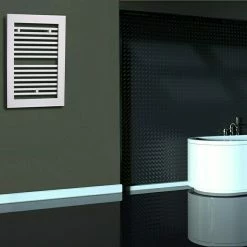 BAUHAUS Designheizkörper Window 1 60 X 77 Cm, 590 W Bei 75/65/20 °C, Weiß