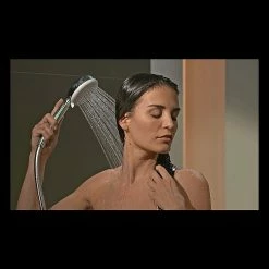 BAUHAUS Hansgrohe Crometta Handbrause 100 Vario Anzahl Funktionen: 4, Durchmesser: 10 Cm, Chrom -Sanitärinstallation Verkaufsladen 12 220