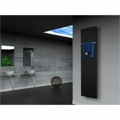 BAUHAUS Designheizkörper Manhattan 3 47 X 180 Cm, Mit 1 Handtuchhalter (15 Mm), 1.118 W Bei 75/65/20 °C, Schwarz 9 BAUHAUS Designheizkörper Manhattan 3 47 X 180 Cm, Mit 1 Handtuchhalter (15 Mm), 1.118 W Bei 75/65/20 °C, Schwarz -Sanitärinstallation Verkaufsladen 12 2206