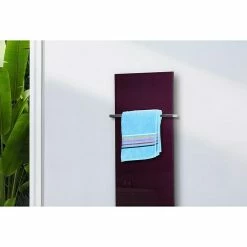 BAUHAUS Designheizkörper Montevideo 47 X 120 Cm, Mit 1 Handtuchhalter (15 Mm), 799 W Bei 75/65/20 °C, Purpur Violett 9 BAUHAUS Designheizkörper Montevideo 47 X 120 Cm, Mit 1 Handtuchhalter (15 Mm), 799 W Bei 75/65/20 °C, Purpur Violett -Sanitärinstallation Verkaufsladen 12 2252